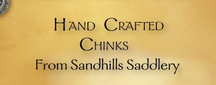 Hand Crafted Chinks from Sandhills Saddlery