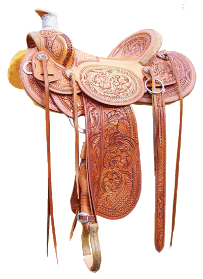 Stockmen's Will James cowboy saddle. made by Shawn Kramer - saddle maker