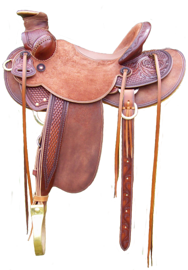 Buffalo Skull Low Moose - Handmade saddles by Sandhills Saddlery